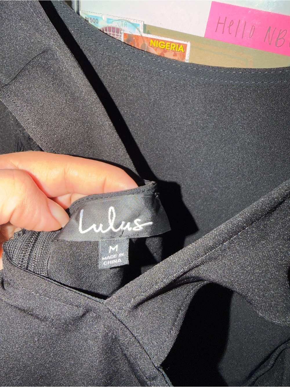 Lulu's Black Ruffle Midi Dress - Picture 8 of 8